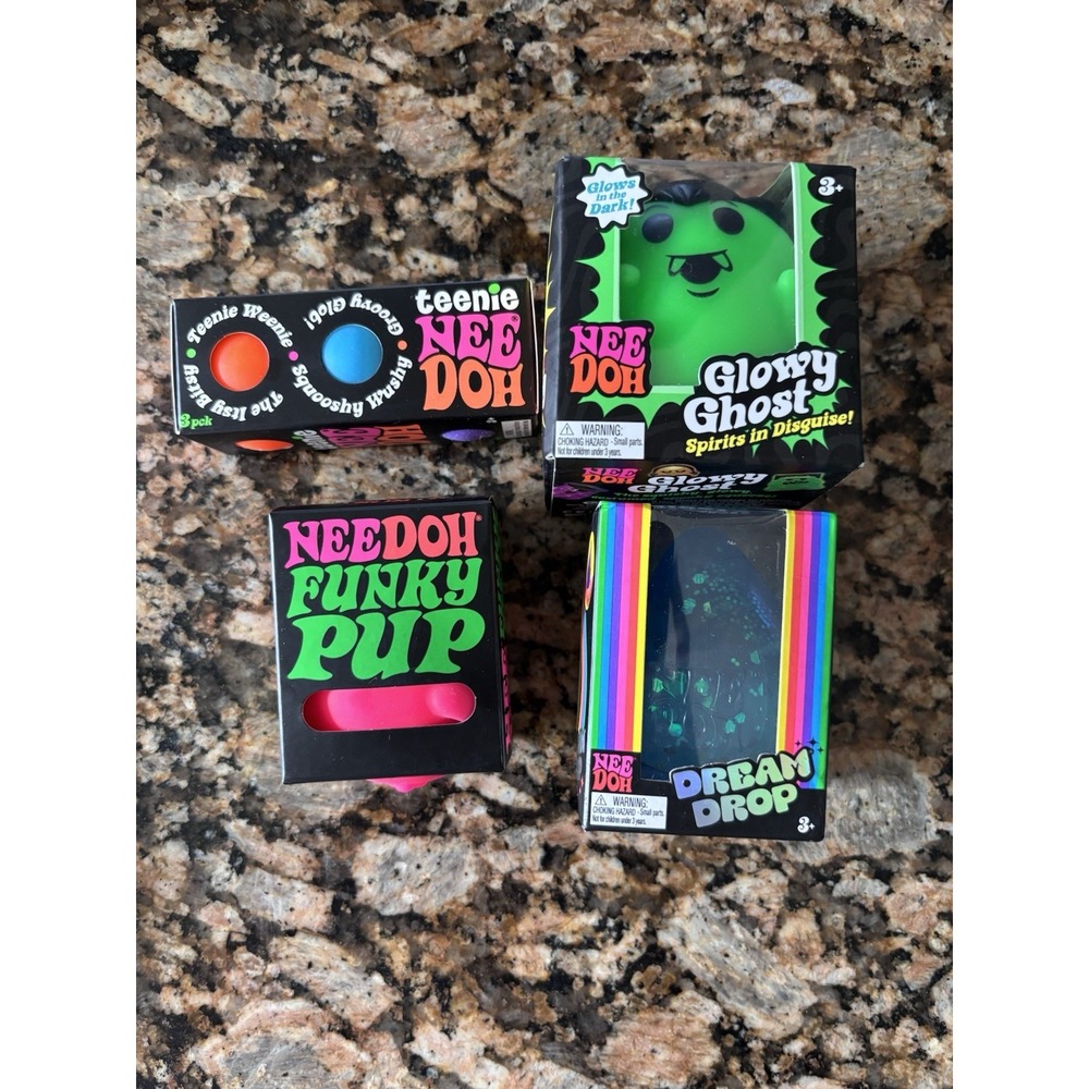 NeeDoh Bundle Authentic Bundle Of 4 Nee Doh New